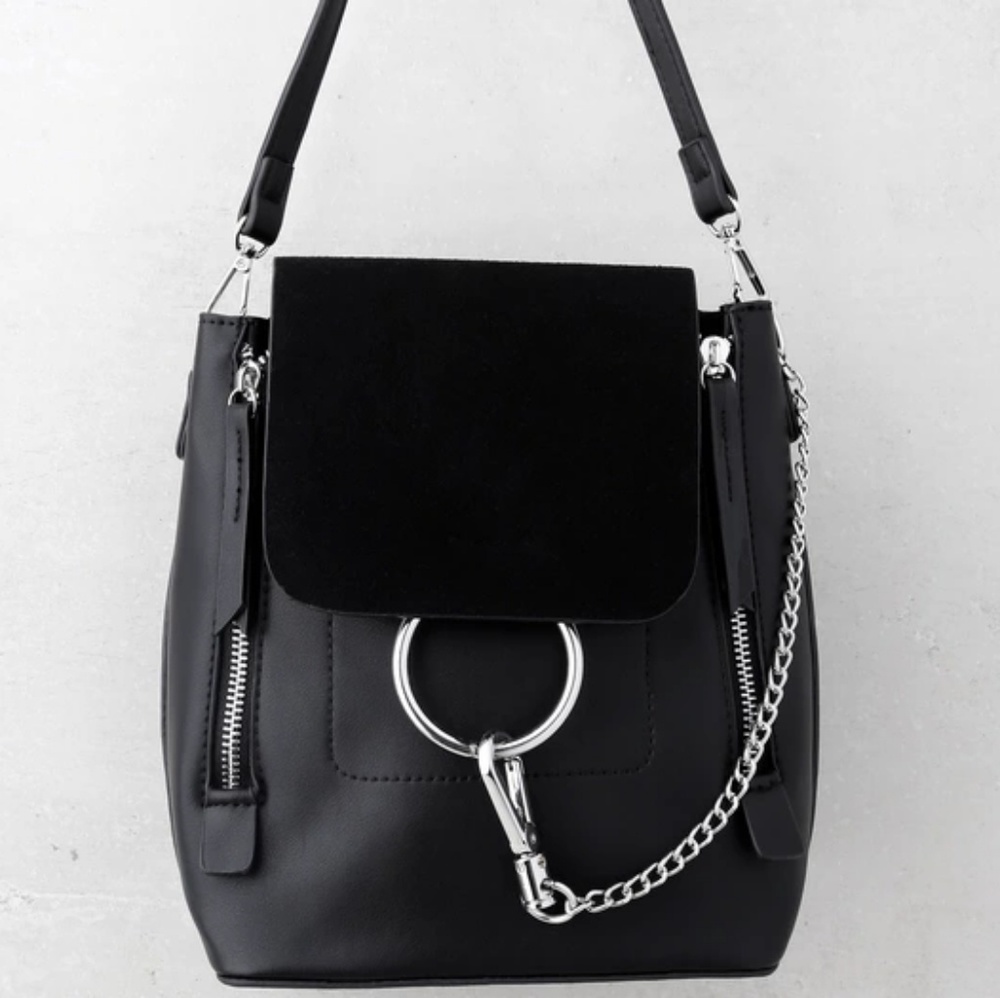 Sidewalk Stunner Black Backpack